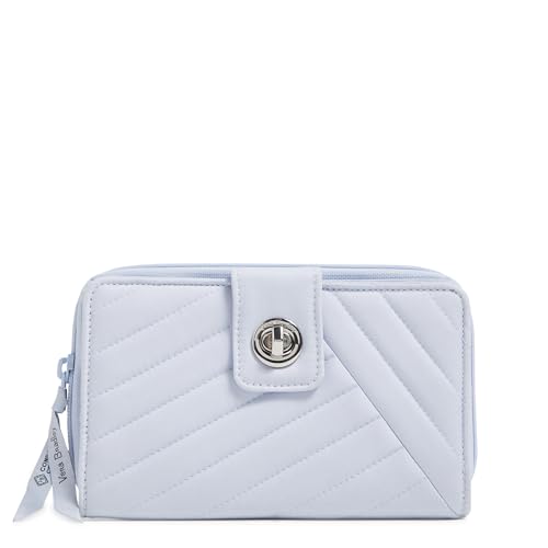 Image of Cotton Turnlock Wallet With Rfid Protection