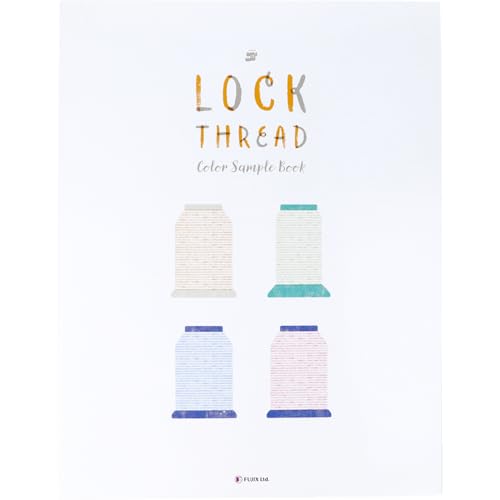 FUJIX(フジックス) ロックミシン糸 総合見本帳 横23cm×縦30cm F90904のサムネイル