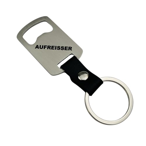 WIENS3D Flaschenöffner Schlüsselanhänger als Geschenk, mitbringsel, Geburtstag, Papa Mama Onkel Tante Kollege Freund Freundin lustig Festival (Aufreisser)