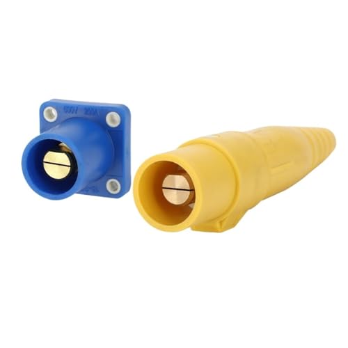 Conector de enchufe IP44 para gabinete CC y sistemas de iluminación Red-03 de 400A 3