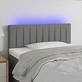 Photo Gallery shgaxin testiera con led, testiere letto, testiera moderna, mobili da camera, testiera, letto o testiera, in tessuto grigio scuro, 100 x 5 x 78/88 cm Photo Gallery shgaxin testiera con led, testiere letto, testiera moderna, mobili da camera, testiera, letto o testiera, in tessuto grigio scuro, 100 x 5 x 78/88 cm