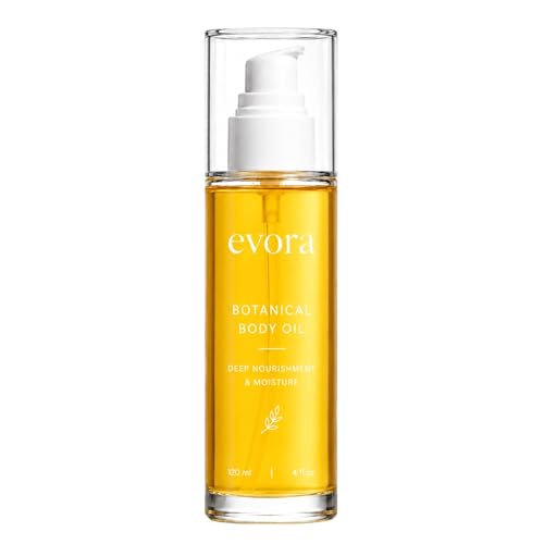 EveLabs Evora Botanical Body Oil for Rough Dry 4 Fl Oz