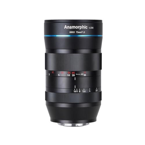 Amazon | SIRUI 75mm アナモルフィックレンズ F1.8 1.33X APS-C (EF-M