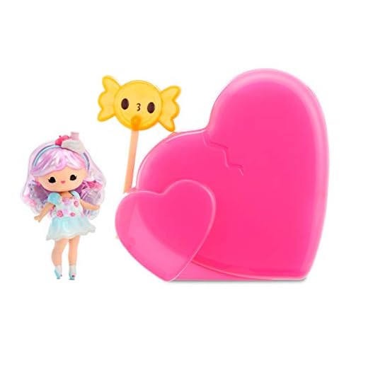 MGA Entertainment Secret Crush Minis – 570004 Crush to UNbox Sweet-Themed Mini Doll