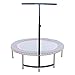 Leaps & ReBounds: Adjustable Stabilizer Bar - Fits All L&R Fitness Trampolines - Grippable & Cushy Foam Handles - Easy Assembly, Slips Over Existing Legs - Trampoline Sold Separately    
