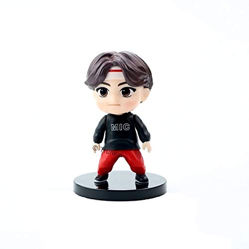 Trunkin | Bangtan Boys | BTS BT21 JIN RJ | Action Figure Height - 12cm Set D
