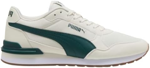 PUMA ST Runner v4 Mesh Unisex Yetişkin Spor Ayakkabı, Vapor Gray-Green Terrain-Gum, 42 - Görsel 1