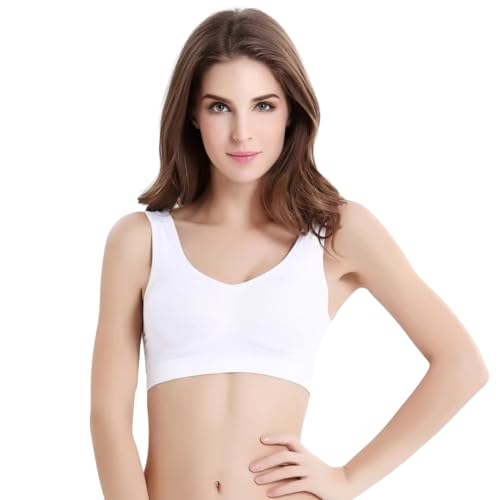 Image of Fashiol Women's Padded Sports Bra Criss Cross Racerback Sports Bra Stretchable Everyday Bras for Workout /Gym & Exercises