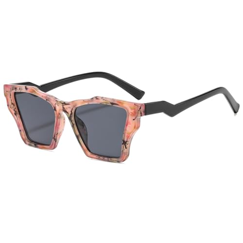 Lunettes de soleil mode rétro de forme amusante pour les créateurs