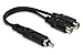 Hosa YRA-104 RCA to Dual RCAF Y Cable