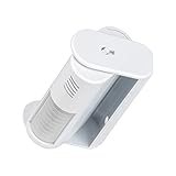 Integra un detector PIR de alta sensibilidad que activa el sistema de sonido (ding-dong) cuando una persona ingresa en el campo de detección. Perfecto para su emplazamiento en comercios para avisar de la entrada de clientes, aunque su uso puede extenderse también al ámbito familiar.