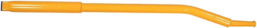 Mytee Products 34" Combination Winch Bar for Flatbed Trailer - Yellow Coated Steel Flatbed Winch Bar with Non-Slip Handle & Slip Resistant Tip for Secure Operation