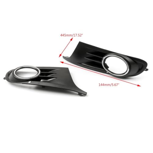 Grille de calandre de voiture pour remplacer les caches antibrouillard Golf MK6