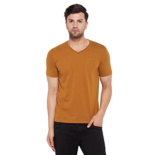 Image of Orewa Men Men's Solid Regular Fit T-Shirt