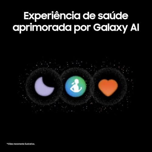 Samsung Galaxy Ring Tamanho 10, Monitor de treino, rastreador de sono, bateria de até 7 dias, Materi