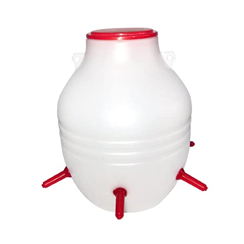 Cubo de para Corderos con 6 Tetinas 8L Suministros para Ovejas para
