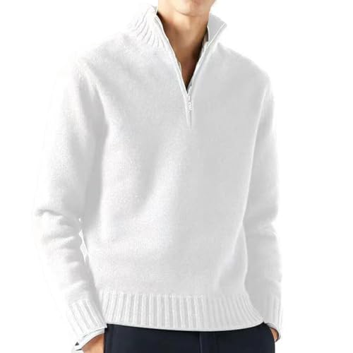 Sweat-shirt quart zip haut col rond pull de qualité supérieure - 3