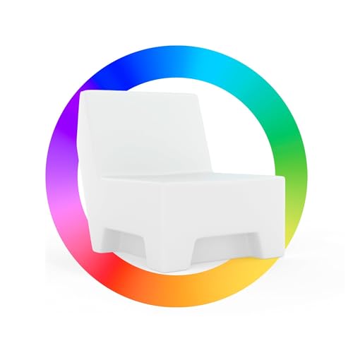 Silla luminosa LED RGBW: XL   16W   Recargable