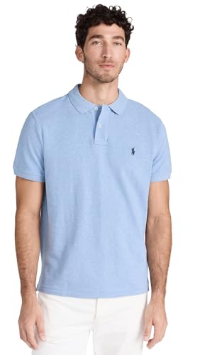 Polo Ralph Lauren コーズ開襟シャツXL 水色 POLO RALPH LAUREN Men's New Classic Fit Polo Shirt, Jamaica