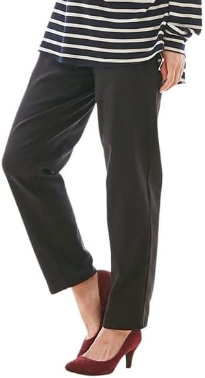 マタニティウェア 授乳服 Nissen ニッセン 犬印本舗 あったか裏薄起毛 なが く使える美脚レギパン 消費税無し