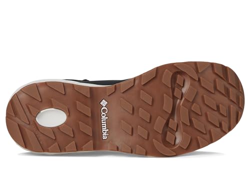 Columbia Columbia Men Newton Wander Leather Black/Silver Grey 8 Wide