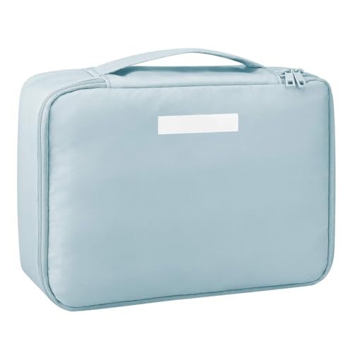 GXGM Bolsas de cosméticos de Viaje, Bolsas de cosméticos Grandes, Bolsas de cosméticos portátiles, Bolsas de cosméticos para Mujeres y niñas, Bolsas de Mano para Hombres y Mujeres