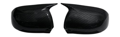 Coques de rétroviseurs pour réparer Mitsubishi ASX Outlander rayé look carbone