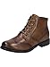 Price comparison product image Josef Seibel Simona 08 Women's Lace-Up Ankle Boots, Width G (Normal), Interchangeable Footbed, Cognac, 8 UK