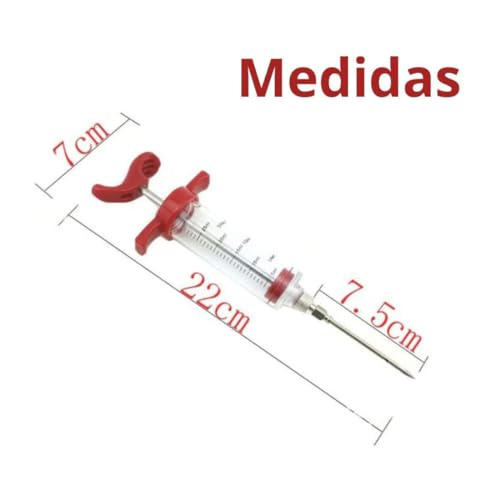 Seringa Culinária Injetora De Temperos Carnes Frango Costela Higiênica
