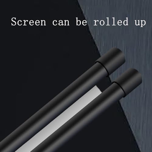 Pantalla de proyector manual 72 pulgadas 16:9 portátil miniatura 4