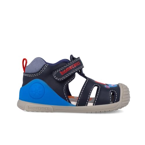 Sandales Biomecanics 252118 Pirate pour garçons en bleu marine taille 22