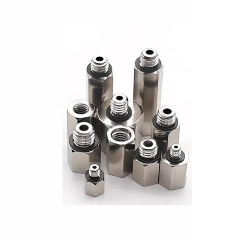 Adaptador de tubo de aire M3 M4 M5 M6 M8 para optimizar las herramientas del taller de bricolaje 4