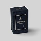 Katie Jayne 1.5L Mouth-Blown Glass Wine Decanter/Aerator | 21cm Carafe for Port with Wide Base | Wine Pourer with Flared Neck for Enhanced Flavour | Gift-Boxed Glassware Wine Accessory - Image 2