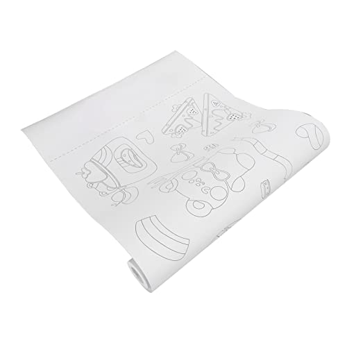 Rollo de papel de dibujo hecho a mano para obras de arte infantiles, el regalo de cumpleaños ideal 4