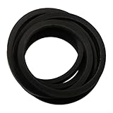 Garantit des dimensions optimales de 1,8 cm de largeur et 351 cm de longueur, cette courroie de tondeuse à gazon offre un remplacement approprié. Compatible avec les modèles tels que Craftsman 33154, compatible avec Jonsered 532197242, et compatible avec 532197242, empêchant les temps d'arrêt avec sa taille précise
