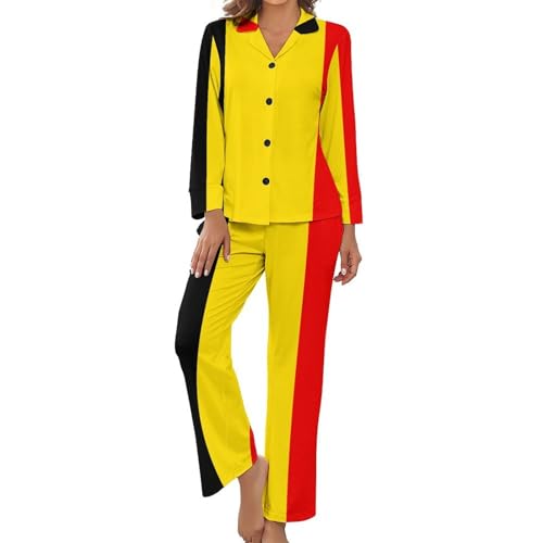 Pyjama femme grande taille avec taille élastique confortable