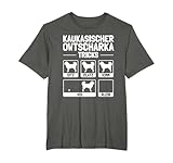 Lustiges Kaukasischer Owtscharka T-Shirt Hund Geschenk T-Shirt