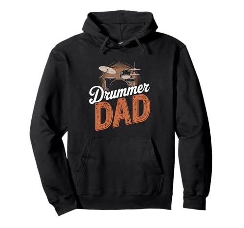 Drummer Dad For Men Funny Father's Day Tambor Vintage Sudadera con Capucha