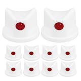 FELTECHELECTR 15 Stück Teiliges Spraydosen Aufsatz mit Feinen Wasserdichten Sprühköpfen Einfache Montage Langlebige Kunststoffdüsen für Vielseitigen Einsatz bei Graffiti und Lackierarbeiten