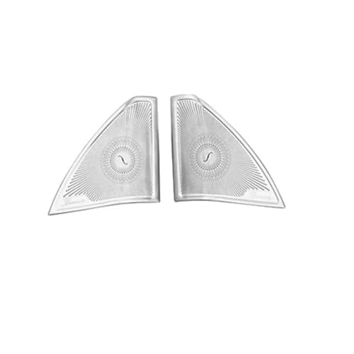 VNFEJEJR Car Audio Speaker Cover Trim Door Loudspeaker Cover Trim Car Accessories Interior Fit for Benz E/C/GLC Class W213 W205 X253 Door Audio Speaker Cover(for C Class W205)