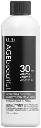 AGE beautiful Gentle Creme Hair Developers | For Permanent Hair Color Dyes, Toners, Lighteners | Professional Salon Coloring | Long Lasting Haircolor for Gray Coverage