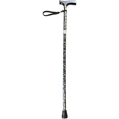 NRS Healthcare Wild Flower Folding Walking Stick Cover