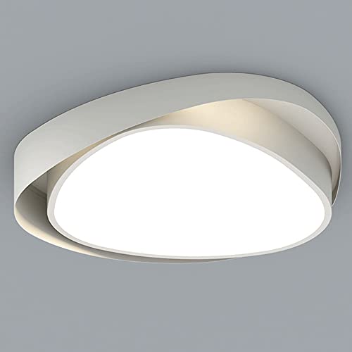 DOBQHWY Plafón Techo Metal Personalizado Accesorios Techo Montaje Empotrado Simplicity Lámpara Panel 3 Temperaturas Color Luces Techo Ultrafinas Herrería Habitación Infantil Entrada Pasillo Escaleras