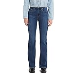 Levi's Women's 726 High Rise Flare Jeans, (New) Dark Indigo Worn in, 26 Regular