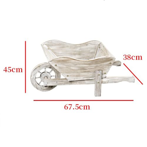 Support de plante portable en bois authentique style rétro - 3