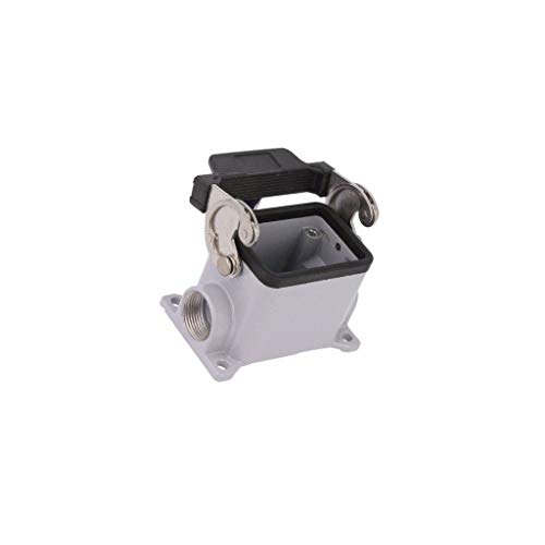 Boîtier ILME CHP 06 L pour connecteurs HDC C-TYPE taille 44.27 avec capot robuste PG16