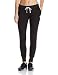 Soffe Women's French Terry Boyfriend Sweatpant, Black, Medium