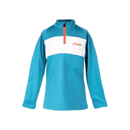 [�t�F�j�b�N�X] �X�L�[�E�F�A �A���_�[�V���c �L�b�Y �W���j�A ��2025��ESG24LS90 / Front Line Junior 1/2 Zip Tee PH6362/TURQUOISEBLUE 160