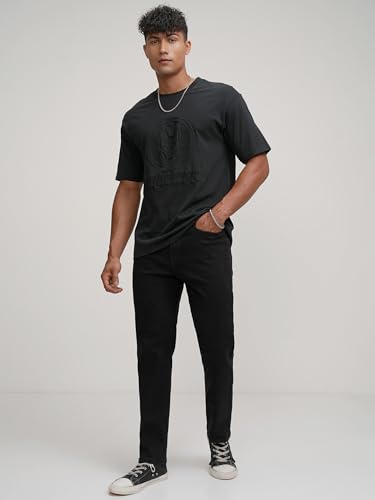 Image of Highlander Men Men's Straight Fit Jeans | Stretchable | Everyday Comfort & Style| Jeans for Man