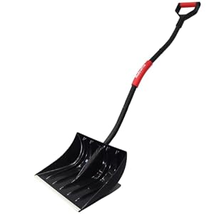 Ergonomic Snow Shovel for Driveway Home Garage; D-Grip